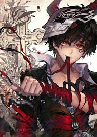 Anime Boy Bandages Mask Black Hair Red Eyes Cross Text Cool Anime Guys Anime Demon Boy Dark Anime Anime Boy Upload stories, poems, character descriptions & more. pinterest