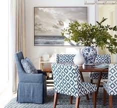 Blue And White Patterned Dining Chairs Dining Room Blue Beautiful Dining Rooms Traditional Dining Room
