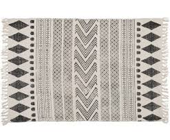 Mode hippie hippie man hippie boho esprit hippie bohemian style bohemian bag boho chic hippie life bohemian fashion. Handbedruckter Teppich Block Schwarz Creme Ethno Teppich Teppich Gemusterte Teppiche