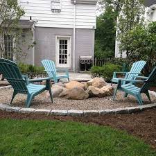 Inexpensive Backyard Landscaping Firepit Design Ideas Pictures Remodel And Decor Fire Pit Landscaping Fire Pit Backyard Backyard Fire
