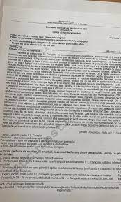 Pentru bacalaureat este obligatoriu și studiul următoarelor texte: Bacalaureat 2021 Ce Subiecte Au Primit AbsolvenÈ›ii De Liceu La Limba È™i Literatura RomanÄƒ