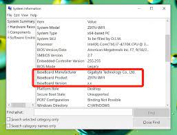 Windows 10: How To Check Your Motherboard Model Information - Winbuzzer