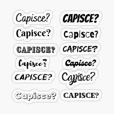 Something else may well be the proper and accepted spelling, but in terms of slang, well anything goes! How To Say Capeesh In Italian