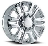 FR 275 - GM TRUCK 2500 REPLICA WHEELS - CHROME - 20x8-5-8x180-47