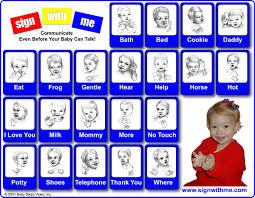 baby sign language chart lovetoknow