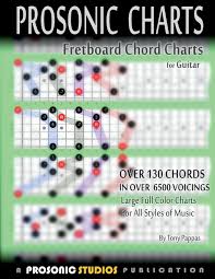 Amazon Com Fretboard Chord Charts For Guitar 9780988963962