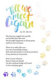 This poem is about what happens when your special friend passes on. Pin On My Partner