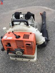 It has always started easily on third pull. Auctions International Auction Town Of Fishkill 11659 Item Stihl Backpack Blower Br400