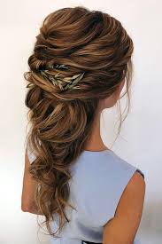 45 Perfect Half Up Half Down Wedding Hairstyles Wedding Forward Hairdo Wedding Half Up Hair Long Hair Styles