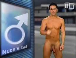 Naked news anchor with nice erection on tv - ThisVid.com