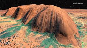 In fact, it turns out that all this sandy rock material makes up one single bed or rock layer tilted so that it now stands almost up on its end. Uluru Ayers Rock Australia 3d Model By Drones Imaging Dronesimaging Ace3793