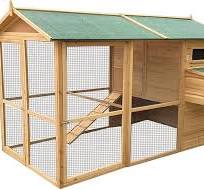 Amazon.com: ACIYD Gallinero Villa Casa de aves de corral ...