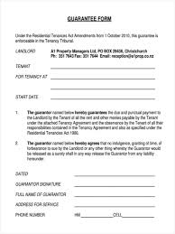 It is an important, legally binding document required in a lot of situations. Free 8 Guarantor Agreement Forms In Pdf