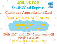 Customer Appreciation Breakfast – SouthWind Express