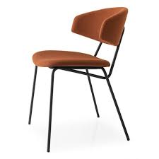 Historically, a sofa is an upholstered bench with cushions, two arms and space for multiple people to sit. Calligaris Sophia Padded Modern Chair Fabric Leather Cs1890 Calligaris Nyc New York City Soho Chelsea Upper East Side