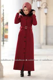 Modaselvim Pardesu Biye Detay Kase Pardesu 4295m108 Bordo The Dress Moda Giyim