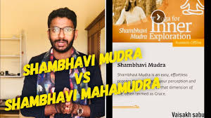 Maybe you would like to learn more about one of these? Difference B W Shambhavi Mudra Shambhavi Mahamudra Processes To Have Grace Available In Your Life Youtube