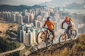 Collections of hong kong street furniture : Trans Hong Kong Mountain Bike Action Magazine