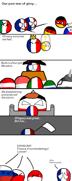 France does not allow germany into box. One Surrender Polandball