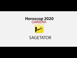 Dificultăţile fac şi ele parte din viaţă. Horoscop 2020 Sagetator Youtube