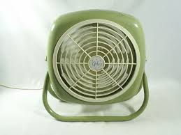 Vintage Galaxy Fan Desk Table Floor Green Tested Works Vintage Table Desk Fan