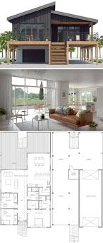 This lovely living room is a part of a great room that houses the kitchen and dining room. 45 Reverse Living Plans Ideas In 2021 House Design Upside Down House House Floor Plans