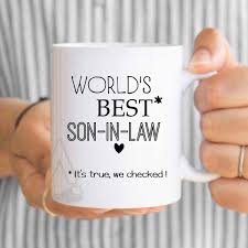 Best Birthday Gift For Son In Law Items Similar To Gifts For Son In Law Gifts For Inlaws World S Best Son In Law Coffee Mug Birthday Gift For Son In Law Gift From Mother Of Bride Mu505 On E