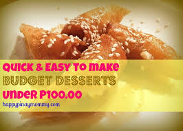 Healthy dessert pinoy recipes for chrisrmas. Quick Easy And Cheap Filipino Dessert Recipes Under P100 00 Happy Pinay Mommy