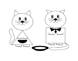 The animals are quite abstract in form but the magic of their geometric elements are fun to color in artistically, so the kids will need to use their imagination to figure out what these animals are, add. Coloring Pages Geometric Shapes Print For Free For Children