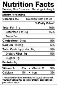 Nutrition Facts Label You Cant Out Train A Bad Diet