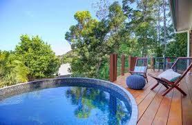 It will look great on your deck, porch, or yard. 33 Small Swimming Pools With Big Style