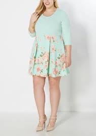 Rue 21 Plus Size Dresses Stylish Comfortable And Affordable Pleated Skater Dress Dresses Plus Dresses