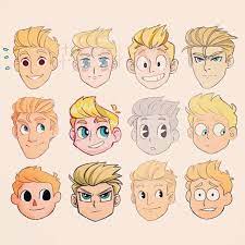 Drawing Hairstyles For Your Characters Drawing On Demand Zeichnung Zeichentrickfiguren Cartoon Zeichnungen Cartoon Menschen Zeichnen