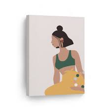 How to stay on track when chasing aesthetic results. Smile Art Design Boho Minimalism Line Art Woman Body Drawing Painting Abstract Canvas Wall Art Print Office Living Room Dorm Bedroom Aesthetic Modern Home Decor Ready To Hang 17x11 Walmart Com