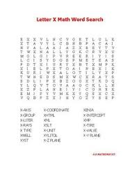 Hygienic, hygienically, hypersonic, hypnotic, hypnotically. Letter X Math Word Search 20 Math Terms Start With Letter X To Find In This Word Search Puzzle Your Students Will Reinfor Math Word Search Math Words Math