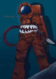 Brown Imposter Among Us Anime Cute Art Anime Fanart