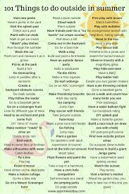 101 Things To Do Outside This Summer A Sprinkle Of Joy Fun Summer Activities Summer Fun List Summer Fun For Kids