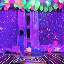 5 Pack Uv Blacklight Reactive Fluorescent Neon Gaffer Tape Matte Finish Glow In Dark Party Glow Birthday Party Glow Party