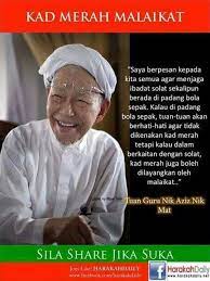 Kata al marhum tok guru nik abdul aziz. 9 Tuan Guru Nik Aziz Ideas Guru Islamic Quotes Islam