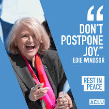 ACLU Mourns Edie Windsor