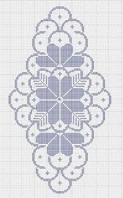 Crochê Filé Caminho De Mesa De Crochê Barbante Passo A Passo Centro De Mesa Em Croche File Com Motivo Floral Padroes Doily Toalha De Mesa Oval Padroes De Croche Doily