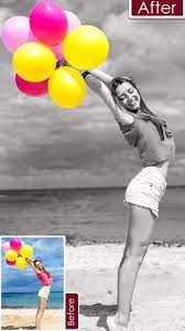 How To Make Photos Black And White Except For One Color Best Apps Design Pieces Color Pop Black And White Background Photo Black