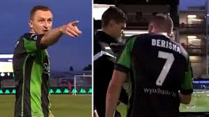 81' goal kick for western united. A League 2021 Besart Berisha Var Blow Up Western Sydney Wanderers Beat Western United Highlights Score