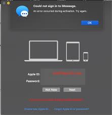 Could Not Sign In To Imessage Or Facetime On Mac Fix Macreports