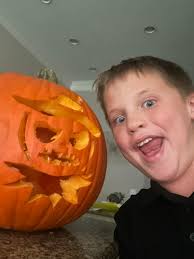 C man is getting ready for tomorrow night! 🎃