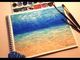 Download underwater ocean stock vectors. Simple Watercolor Underwater Scene Painting Tutorial Youtube Underwater Painting Painting Tutorial Easy Watercolor