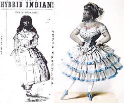 The 1855 Advertisement Left Shows How Julia Apparently Looked Before Being Grooming For Public Exhibit Interesting Articles Metaphysics Paranormal Phenomena