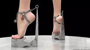 High Heel Hardcore Metal Bondage Foot Fetish 3D Animation feat. CyberCaptain