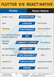 Flutter Vs Reactnative Which Is Hybrid Framework Solution To Choose Fluttervsreactnative Learn Web Development React Native Web Development Programming