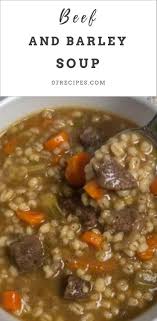 Best Ever Beef And Barley Soup Barley Soup Beef Barley Soup Beef Barley